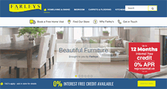 Desktop Screenshot of farleysfurniture.co.uk